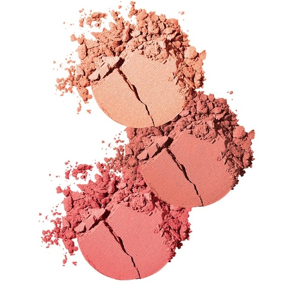 New Smashbox LA Lights Blush & highlight trio palette pacific coast pink - Picture 3 of 6